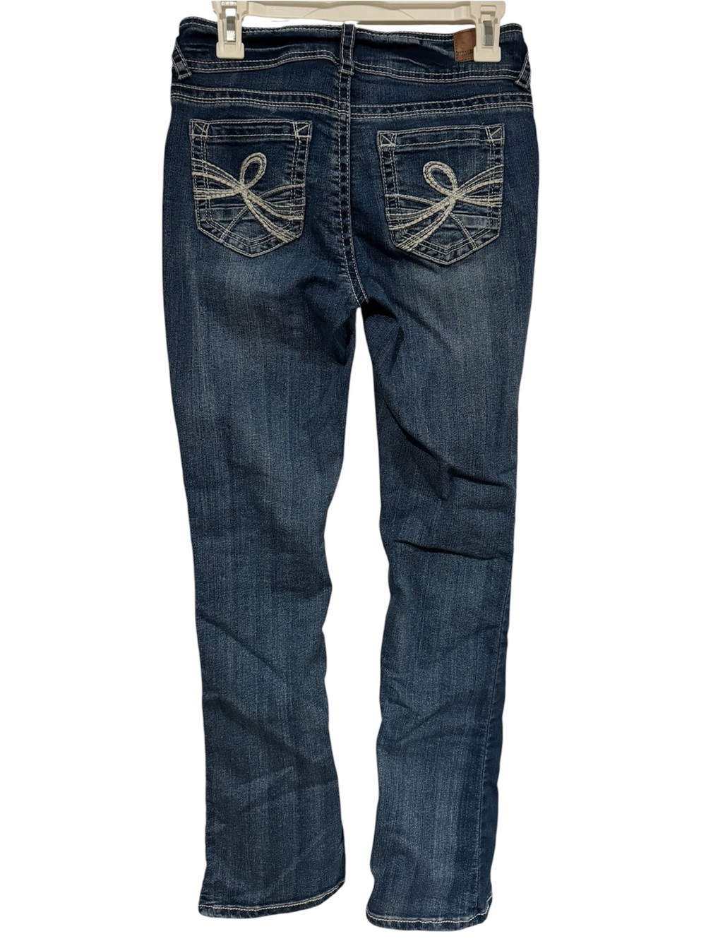 Wallflower Women's Dark Indigo Skinny Jeans - Picture 2 of 4